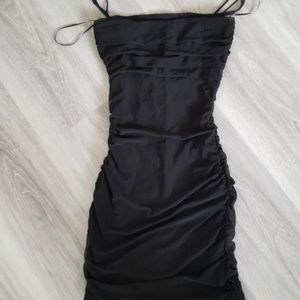 Garage Mesh mini Dress